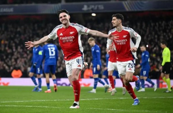 欧冠-哈弗茨破门厄德高赖斯立功 阿森纳3-0胜