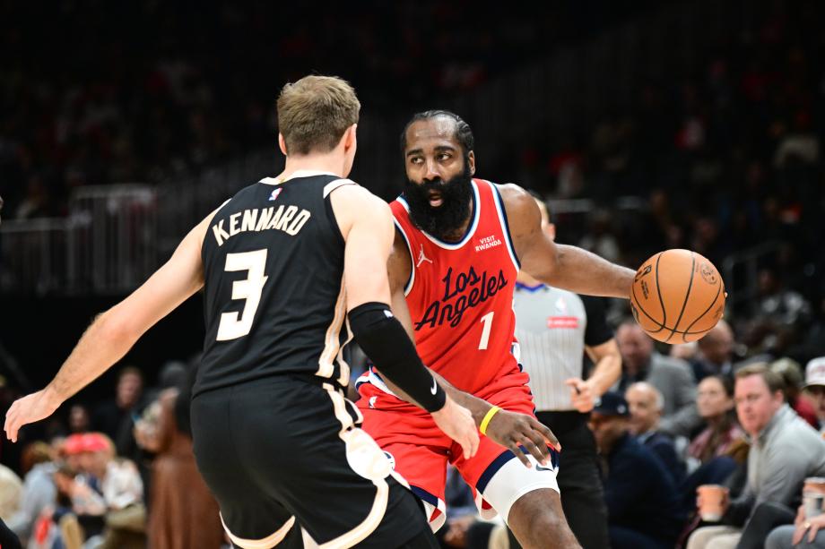 [图]哈登27+9莱昂纳德21分 快船大捷老鹰斥逐五连败