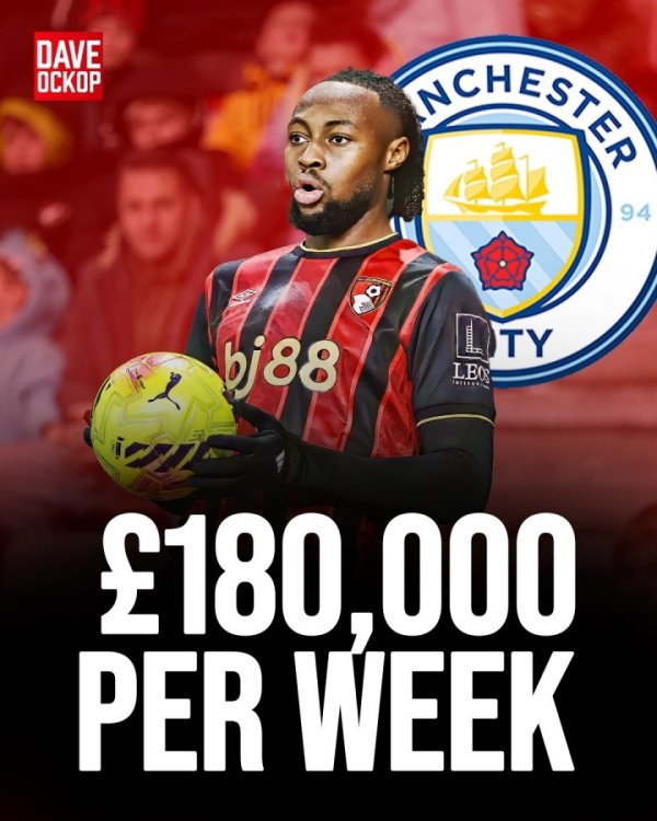 不会竞价！英媒：曼城愿给塞梅尼奥超18万镑周薪，利物浦不肯匹配