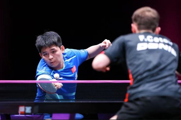 WTT多哈冠军赛：首日国乒开门红，林诗栋勇于担当，向鹏今“硬刚”张本智和